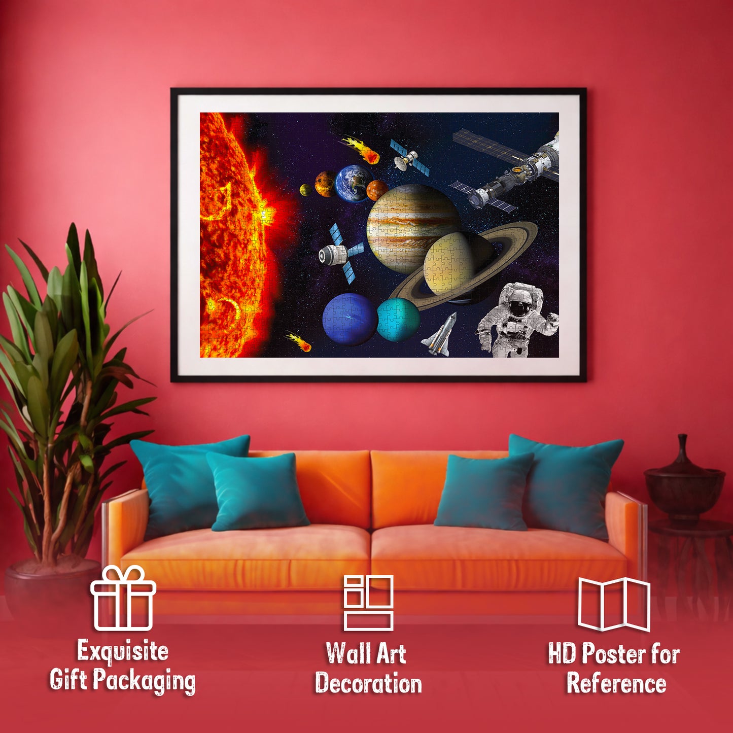 Space Adventure Jigsaw Puzzle - Fun for everyone family