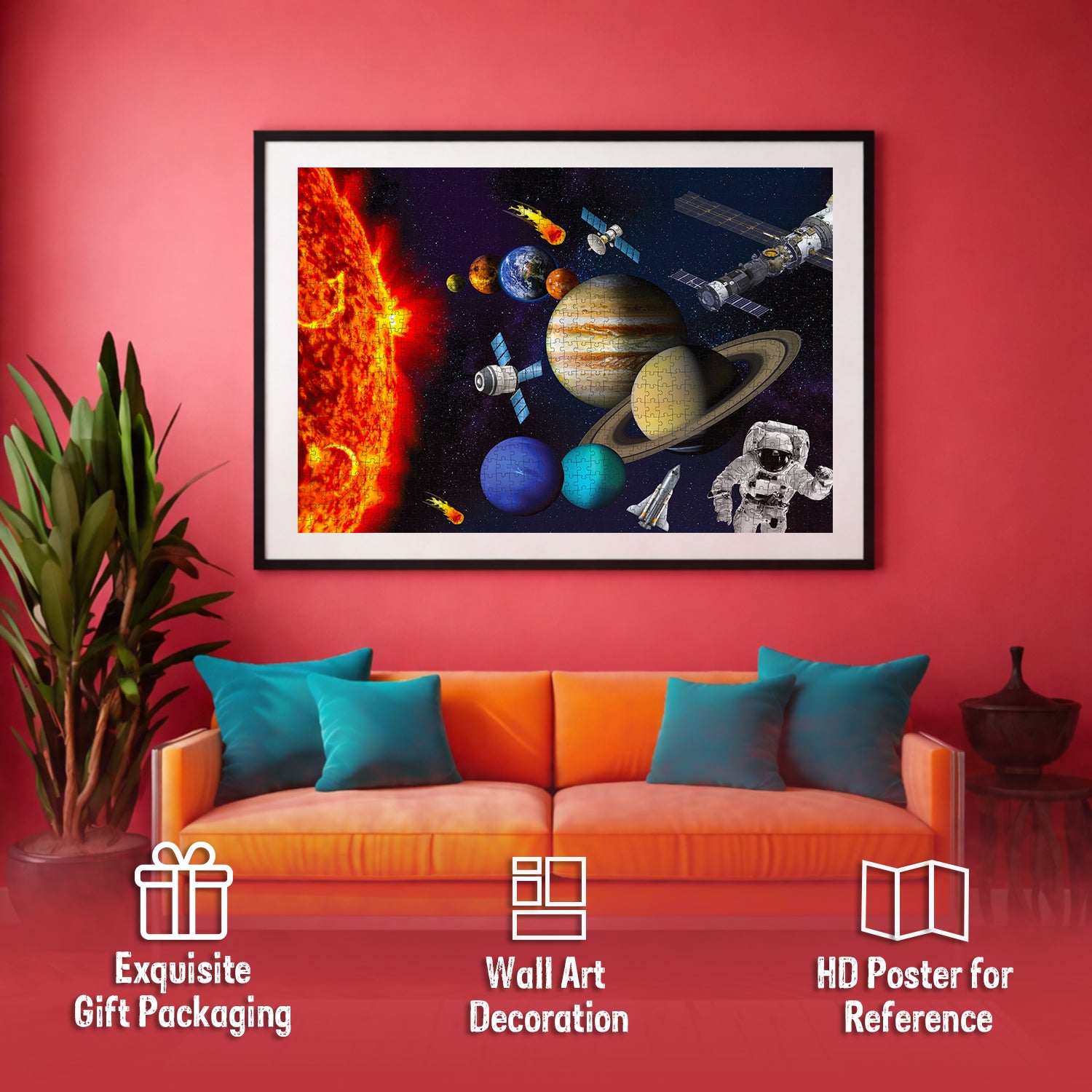 Space Adventure Jigsaw Puzzle - Fun for everyone family