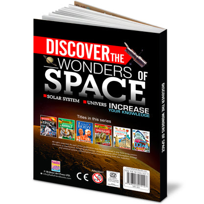 Discover the Wonders of Space - Back cover with series titles