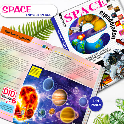 Ultimate Space Encyclopedia - Inside pages Solar System spread 144 pages