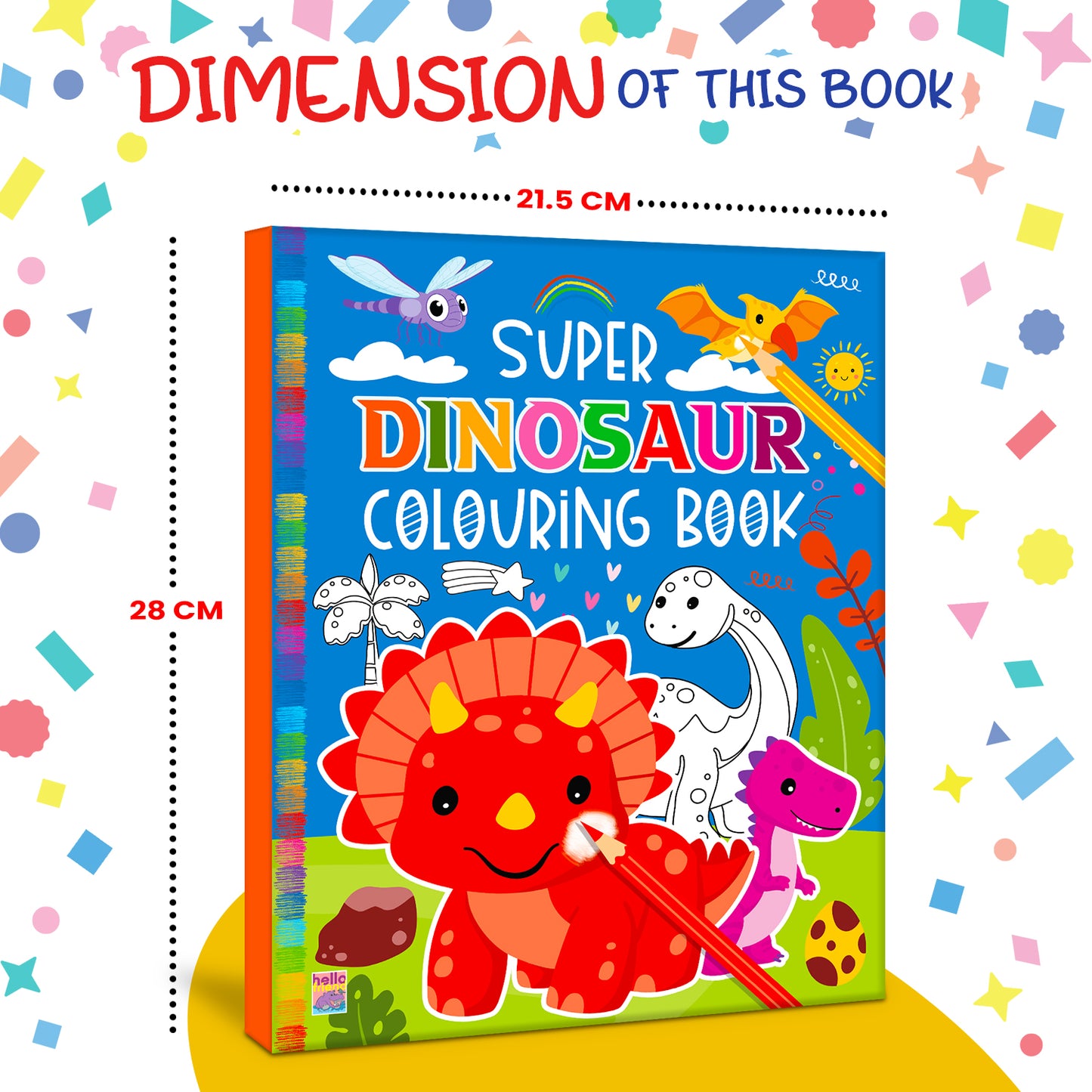 Super Dinosaur Colouring Book