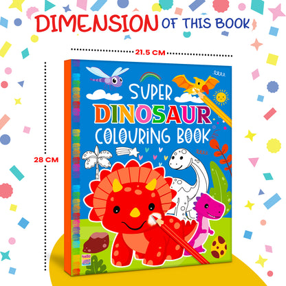 Super Dinosaur Colouring Book