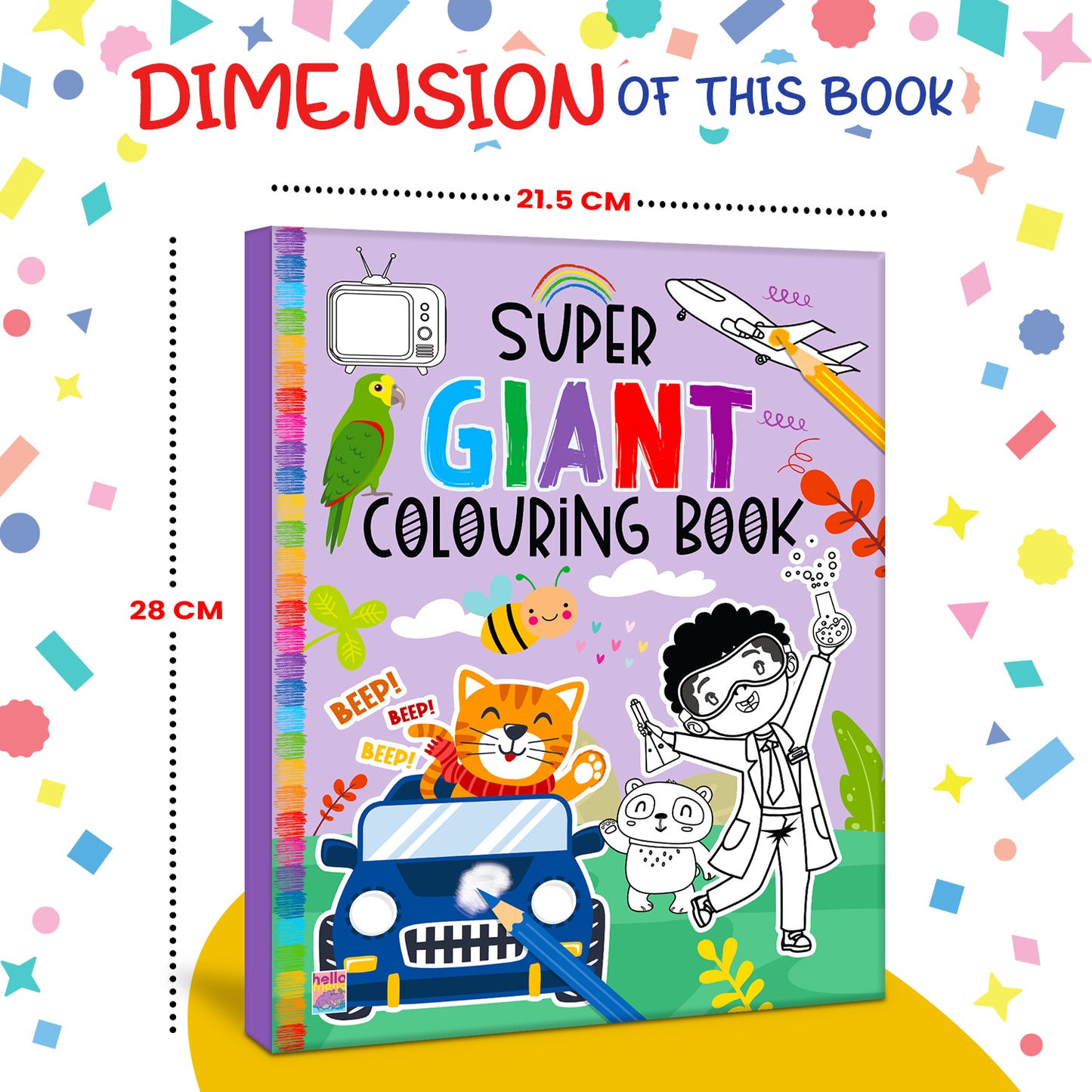 Super Giant Colouring Book