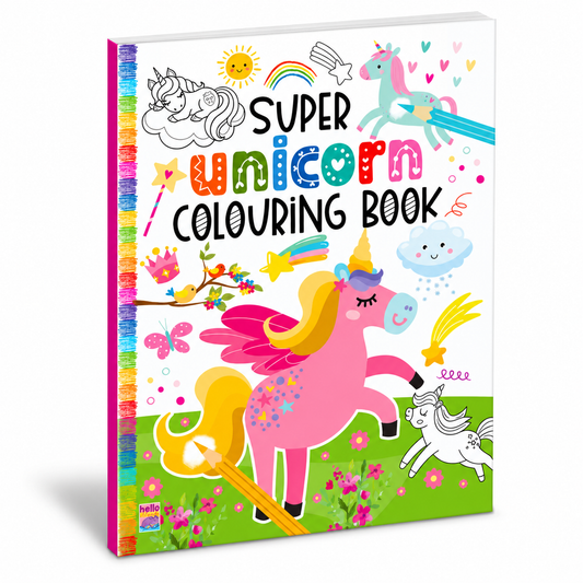 Super Unicorn Colouring Book | Unicorn Coloring Book for Kids | Magical Creative Activity Book