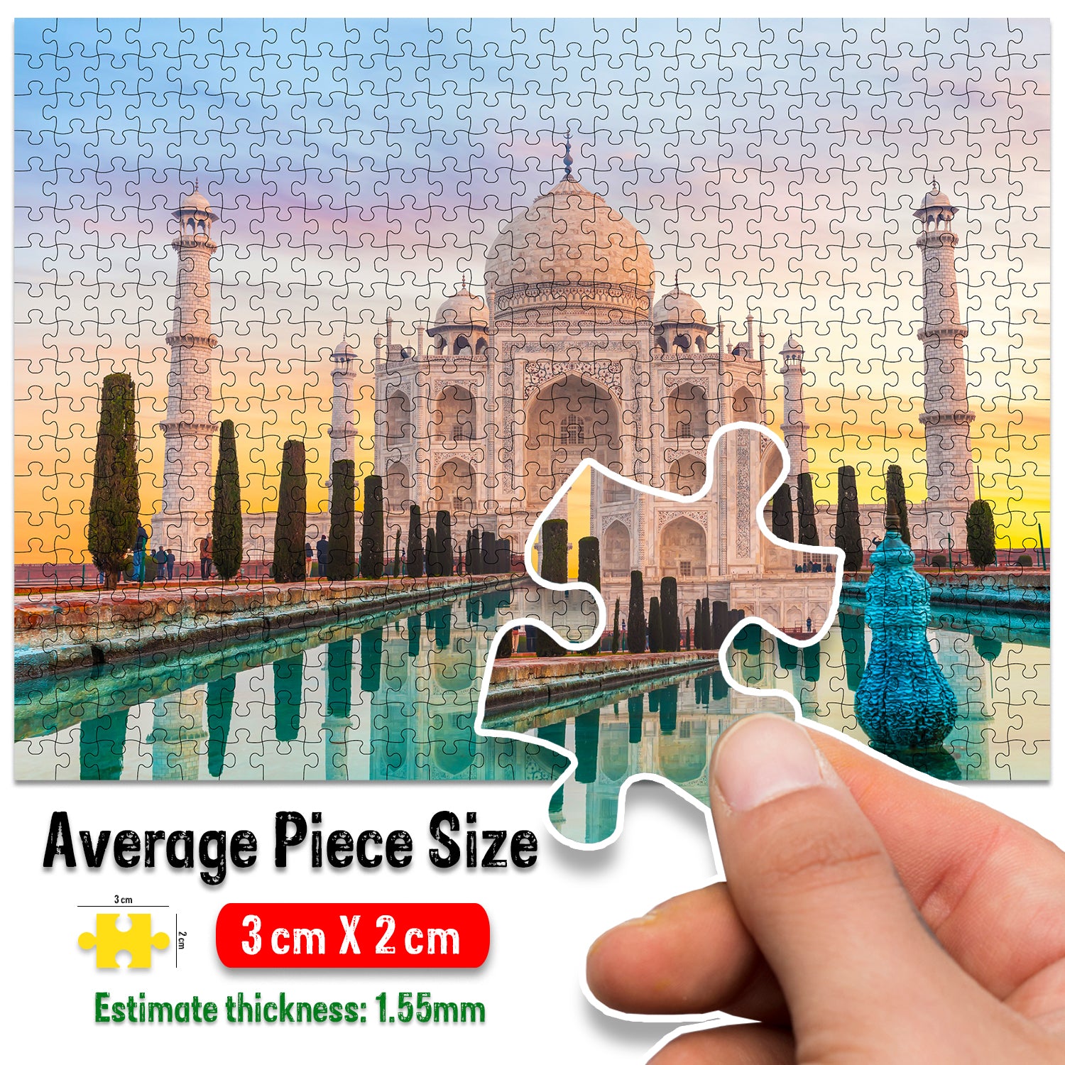 Taj Mahal Jigsaw Puzzle - Features & Benefits