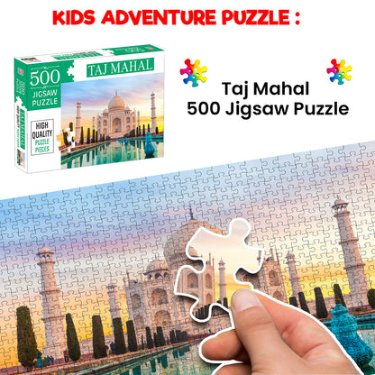 Taj Mahal Jigsaw Puzzle - Family & Kids Play