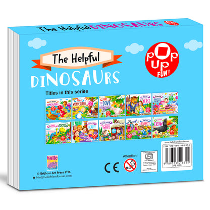 The Helpful Dinosaurs | Pop-Up Story Book for Kids