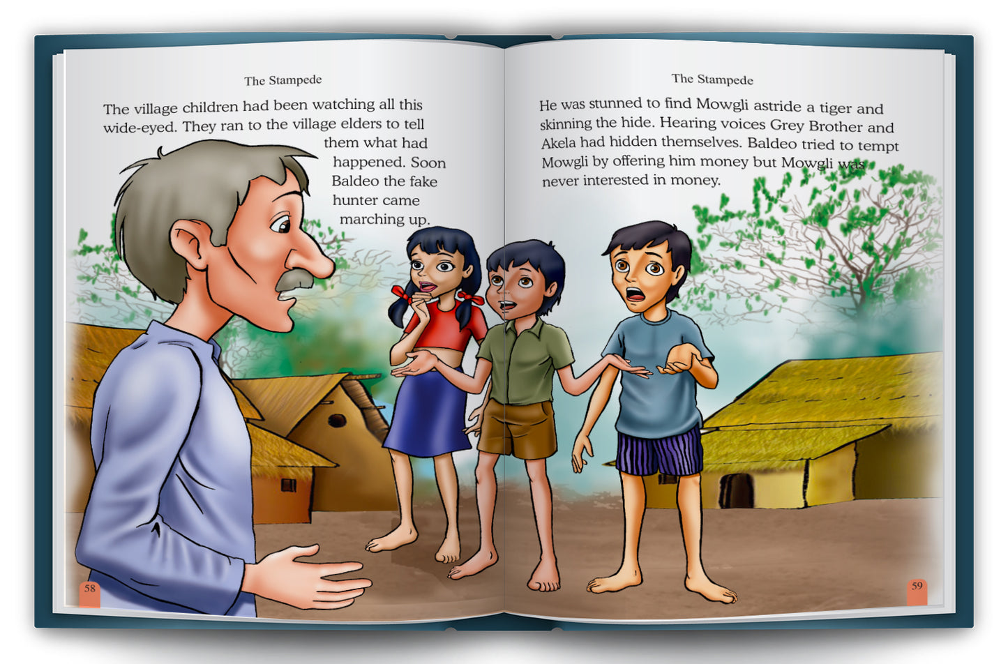 The Jungle Book | Illustrated Classic Story Book for Kids