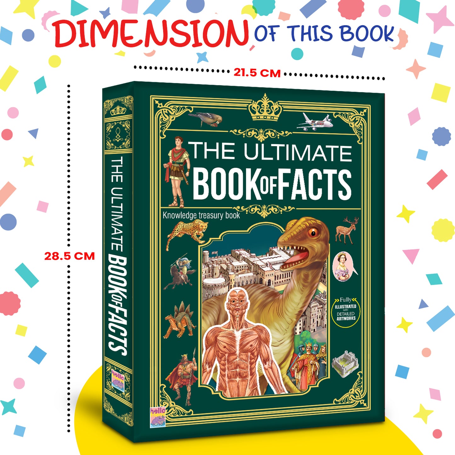 The Ultimate Book of Facts | Illustrated Encyclopedia for Kids | Picture Knowledge Book