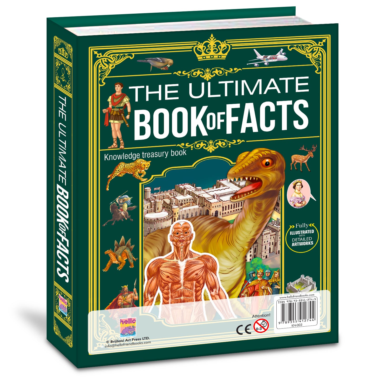 The Ultimate Book of Facts | Illustrated Encyclopedia for Kids | Picture Knowledge Book