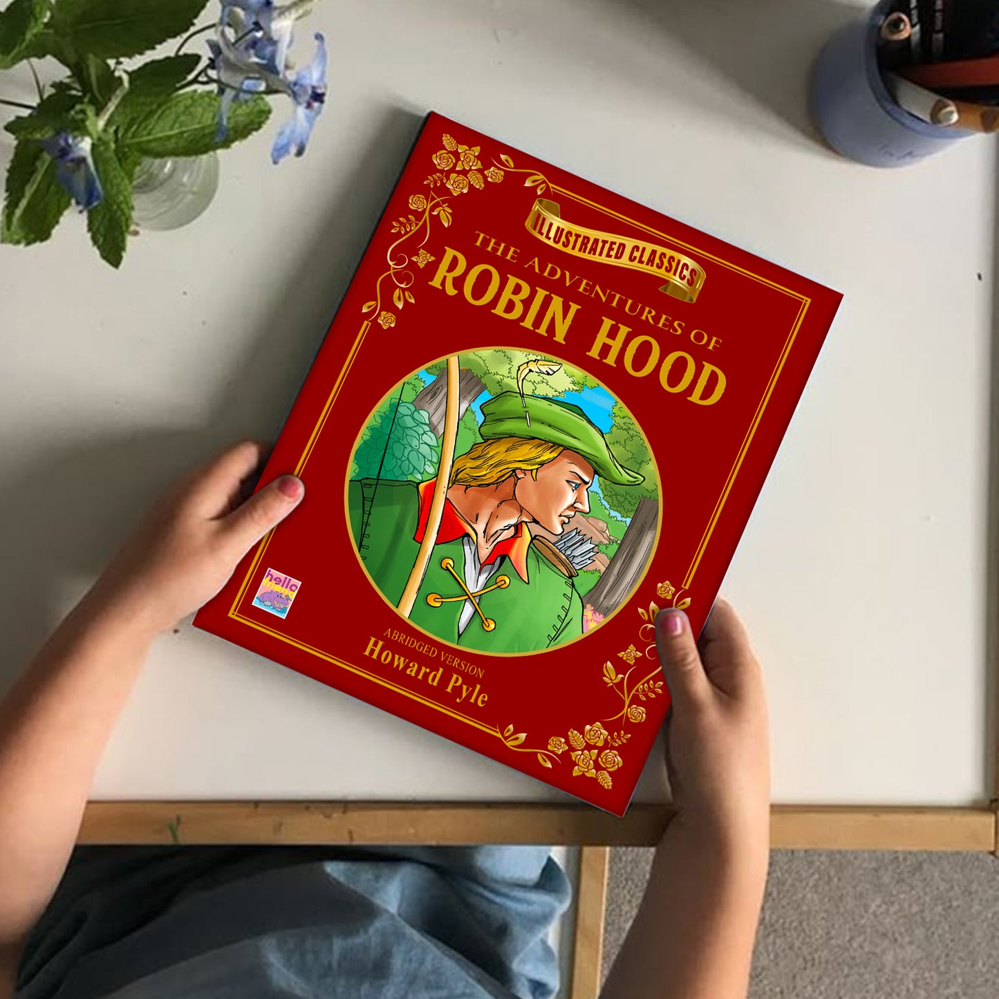 The Adventures of Robin Hood - Book dimensions 17x24 cm