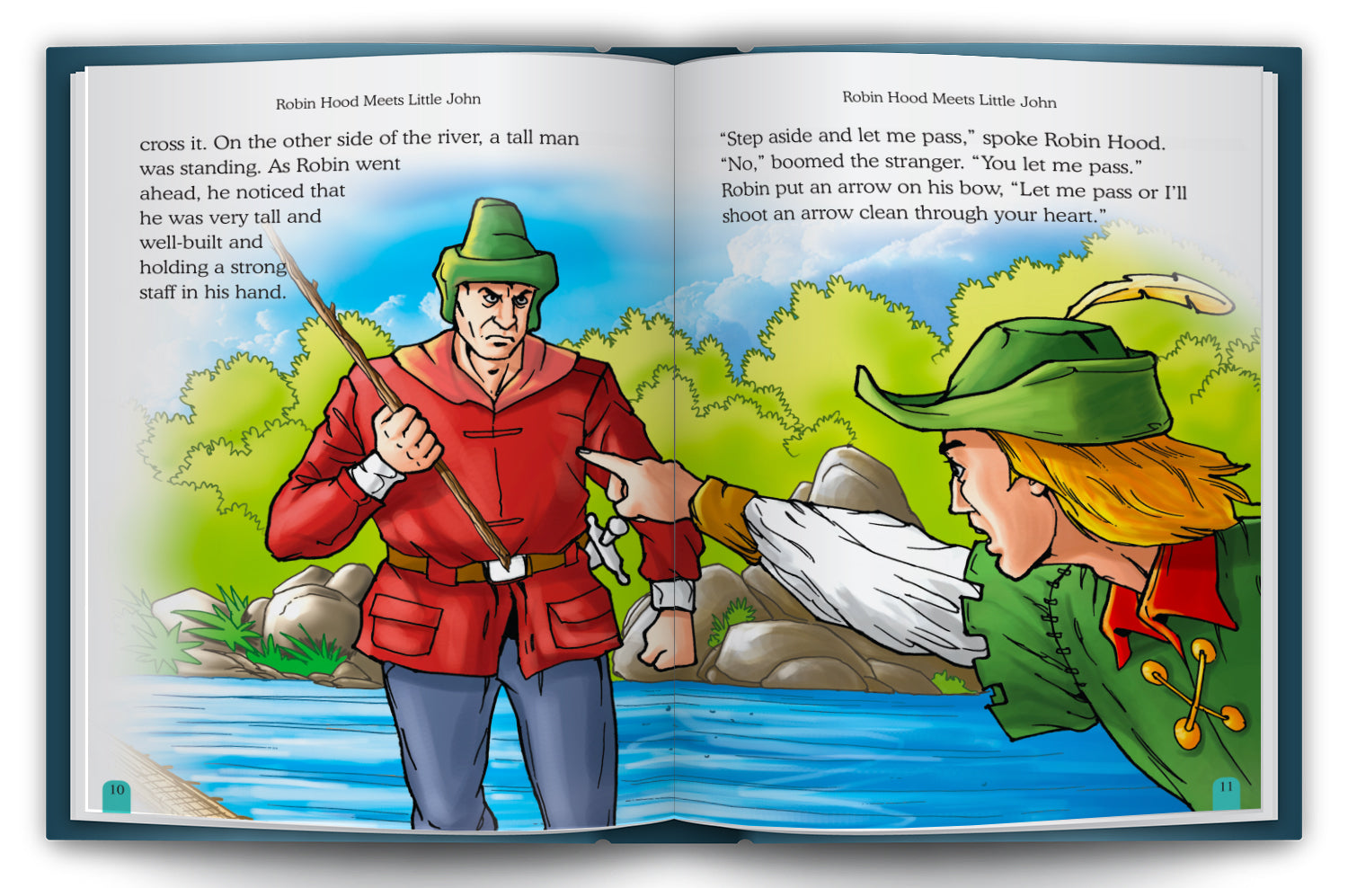 The Adventures of Robin Hood - 3D book lifestyle display