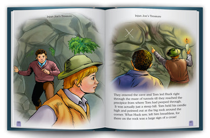 The Adventures of Tom Sawyer - Interior spread: At Sunday School