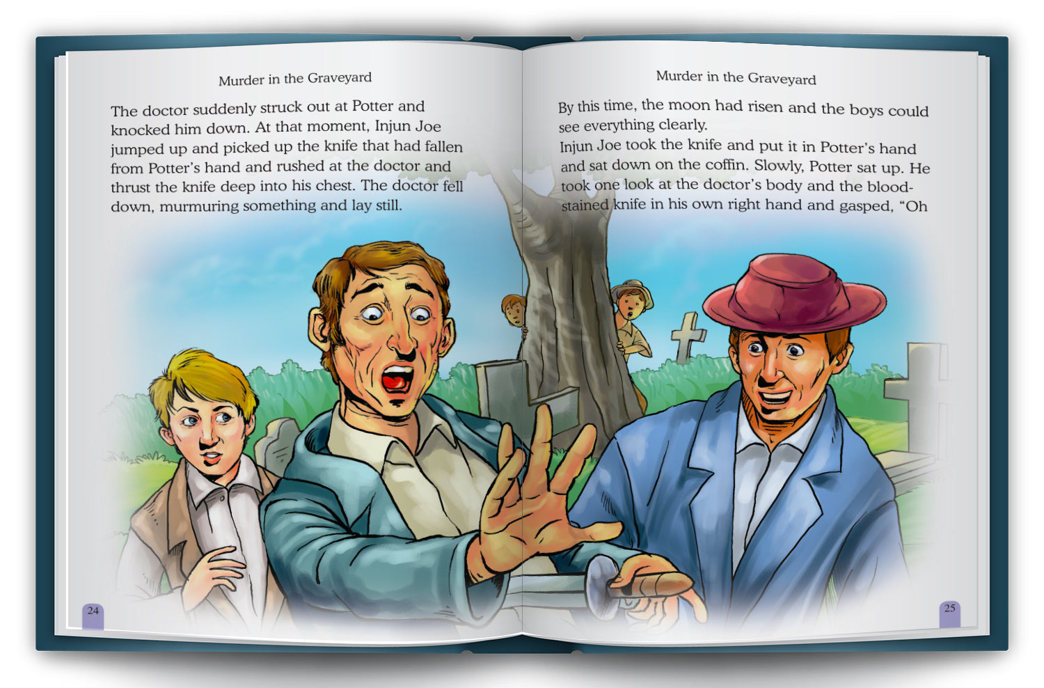 The Adventures of Tom Sawyer - 3D book lifestyle display
