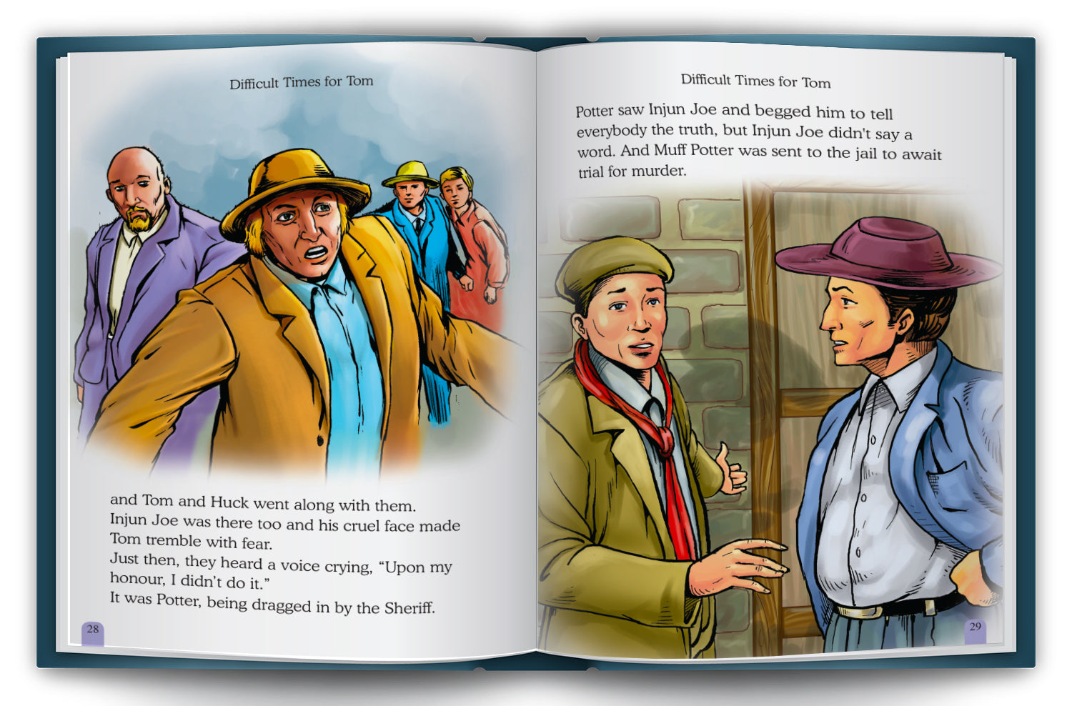 The Adventures of Tom Sawyer - Two books lifestyle display