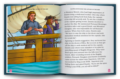 The Count of Monte Cristo - Interior spread: What Happened in Dantès Absence