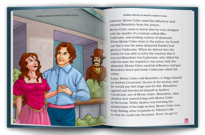 The Count of Monte Cristo - Two books lifestyle display