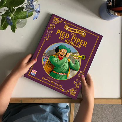 The Pied Piper of Hamelin - Book dimensions 17x24 cm