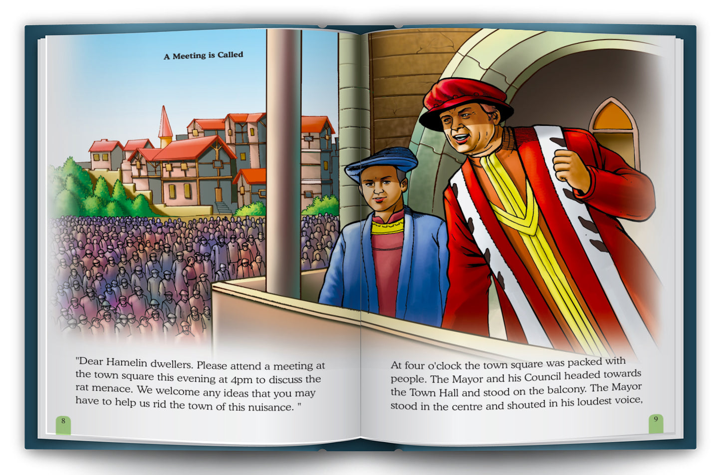 The Pied Piper of Hamelin - Interior spread: Time to Pay