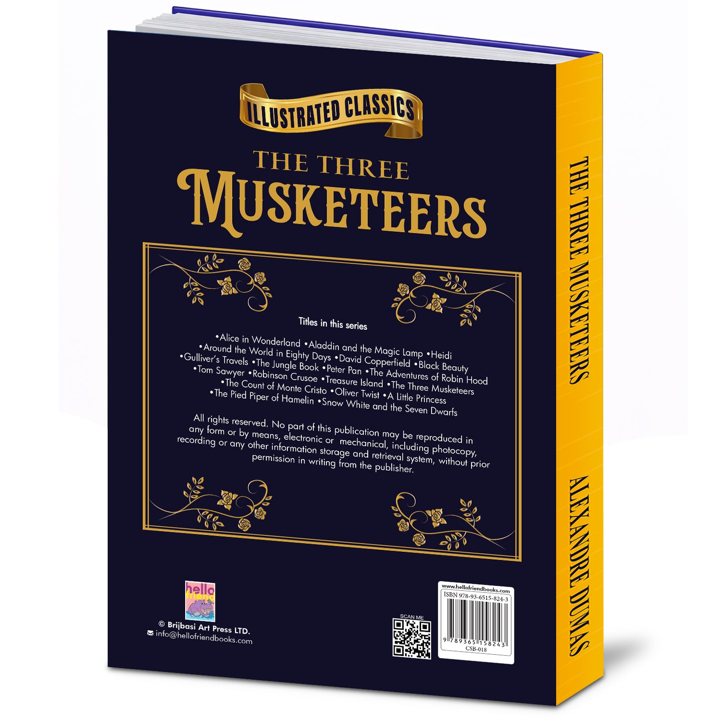 The Three Musketeers - Back Cover