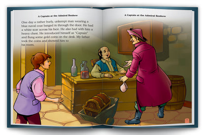 Treasure Island - Interior spread: The Sea Chest