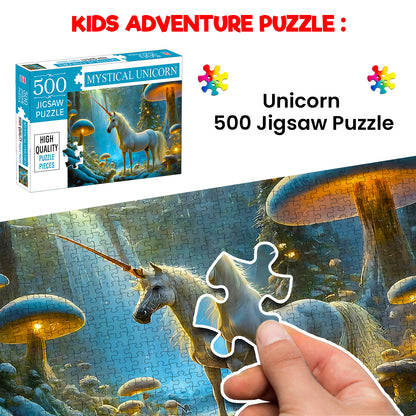 Mystical Unicorn Jigsaw Puzzle - Family & Kids Play