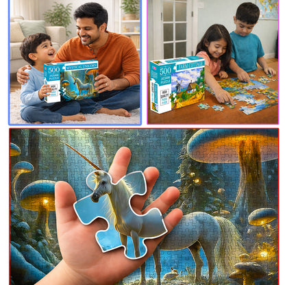 Mystical Unicorn Jigsaw Puzzle - Average Piece Size