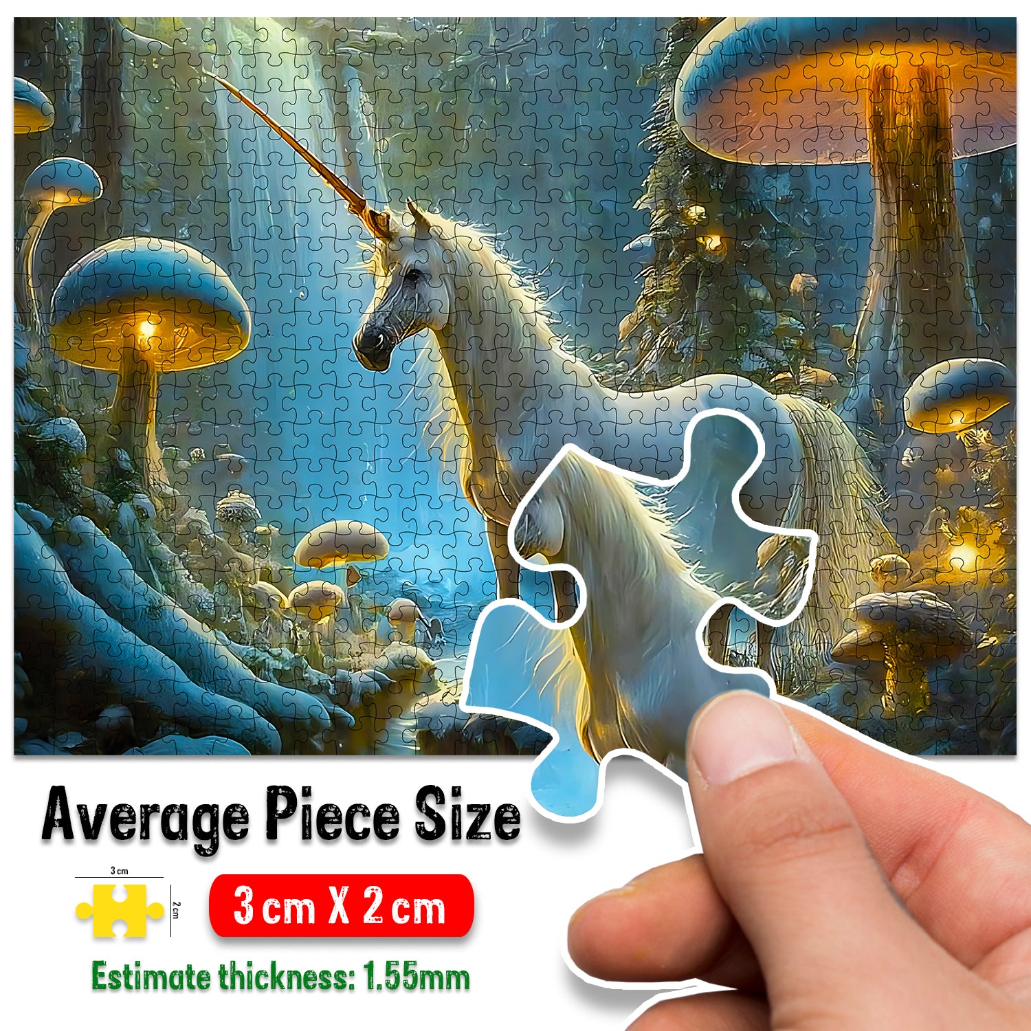 Mystical Unicorn Jigsaw Puzzle - Features & Benefits
