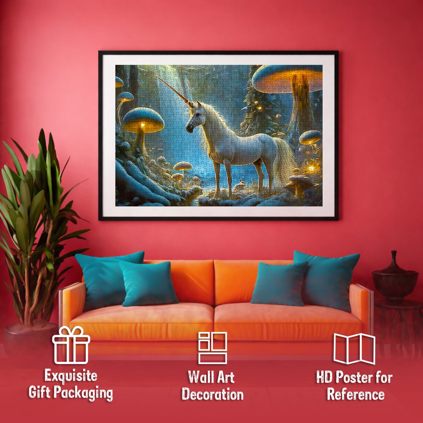 Mystical Unicorn Jigsaw Puzzle - Fun for Everyone