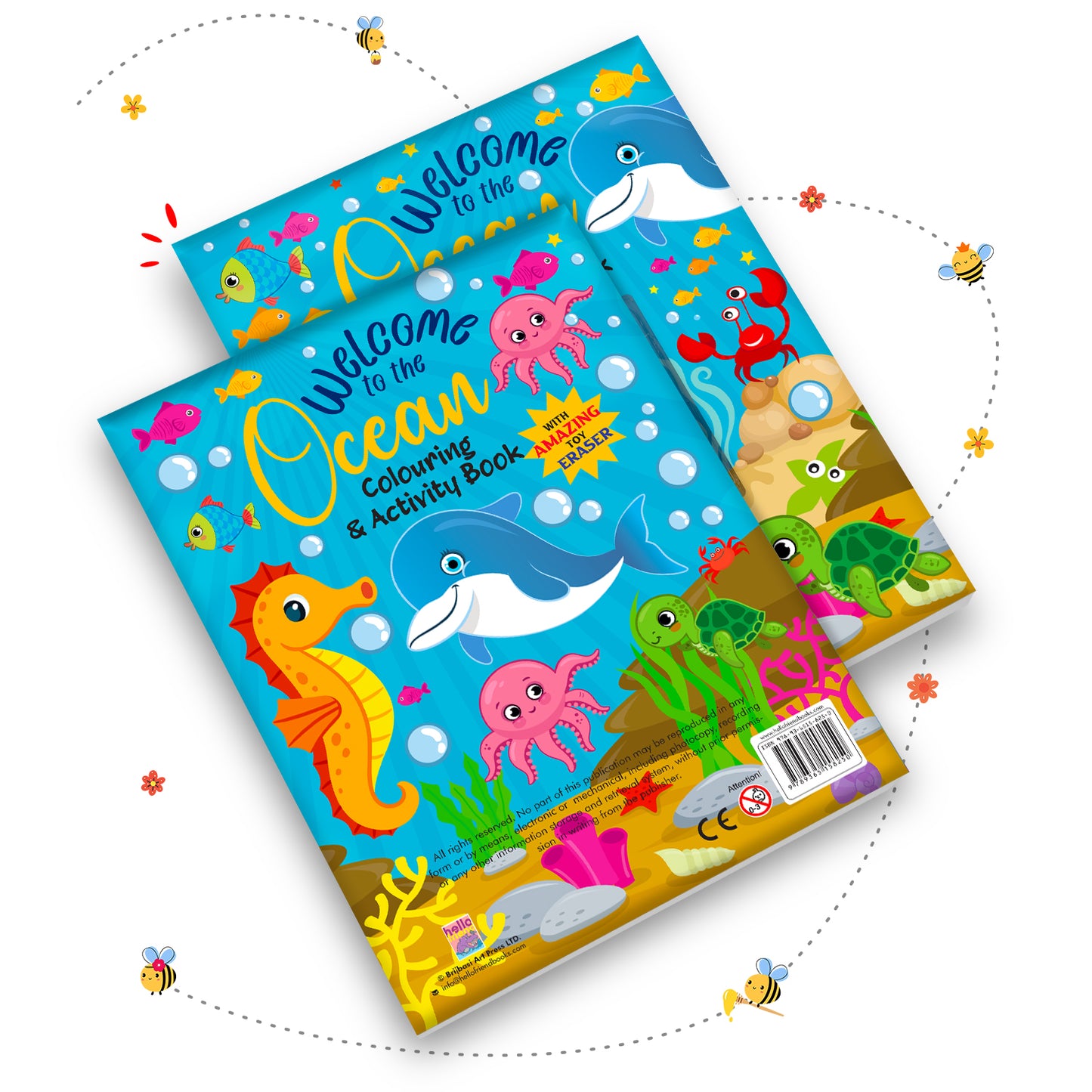 Welcome to the Ocean - Inside pages find differences and colouring