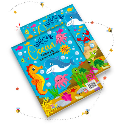 Welcome to the Ocean - Inside pages find differences and colouring