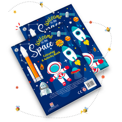 Welcome to Space - Front cover 3D view with toy eraser
