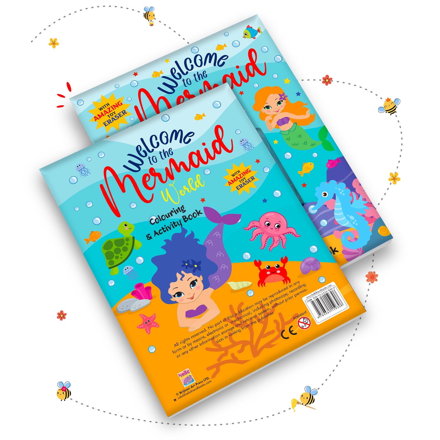 Welcome to the Mermaid World - Inside pages counting and tracing