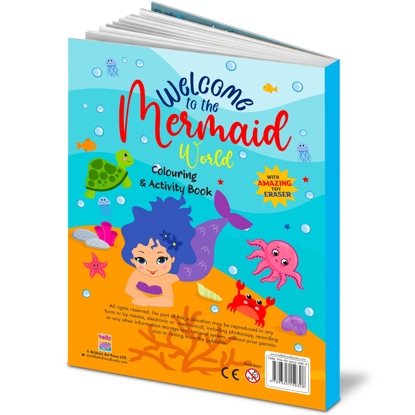 Welcome to the Mermaid World - Back Cover