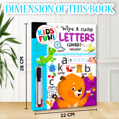 Wipe & Clean Small Letters - Back cover with series titles