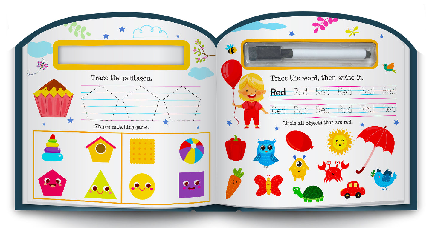 My First Numbers – Learn to Write | Wipe & Clean Number Writing Book for Kids | Reusable Early Learning Activity Book