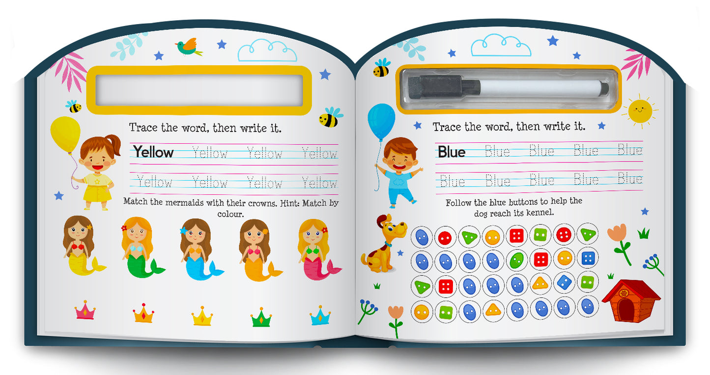 My First Numbers – Learn to Write | Wipe & Clean Number Writing Book for Kids | Reusable Early Learning Activity Book