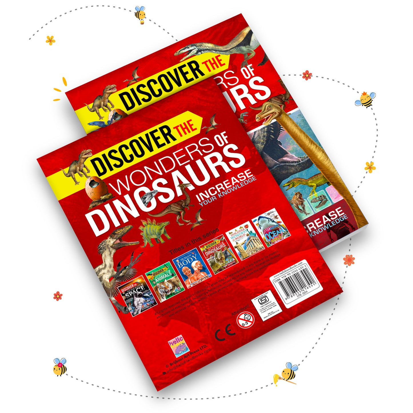 Discover the Wonders of Dinosaurs - Dimension 17x24.5cm