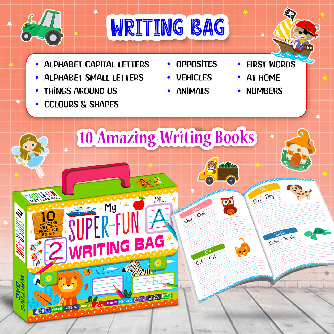 My Super Fun Writing Bag