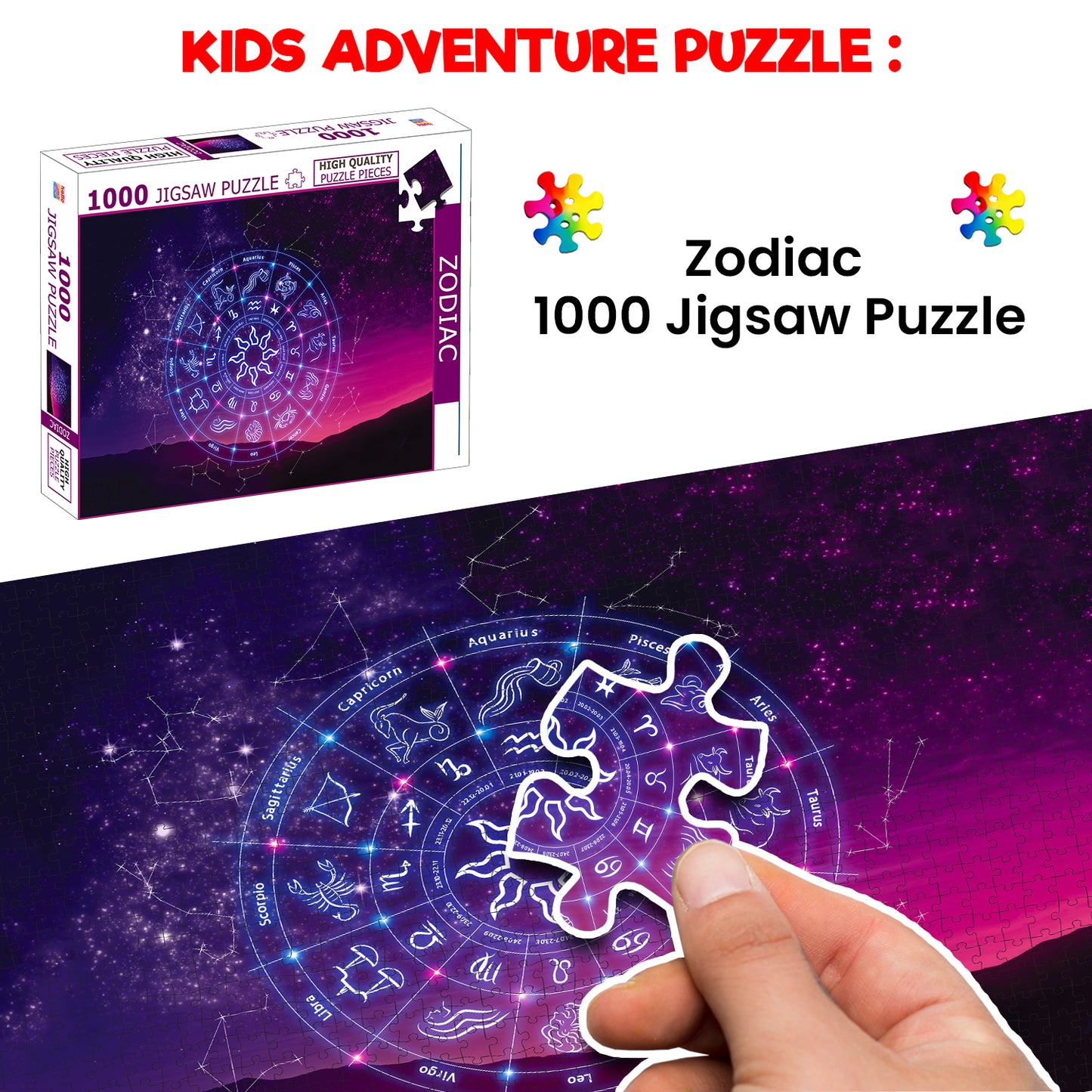 Zodiac Jigsaw Puzzle - Lifestyle with kids