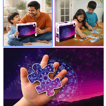 Zodiac Jigsaw Puzzle - Average piece size 7x5cm