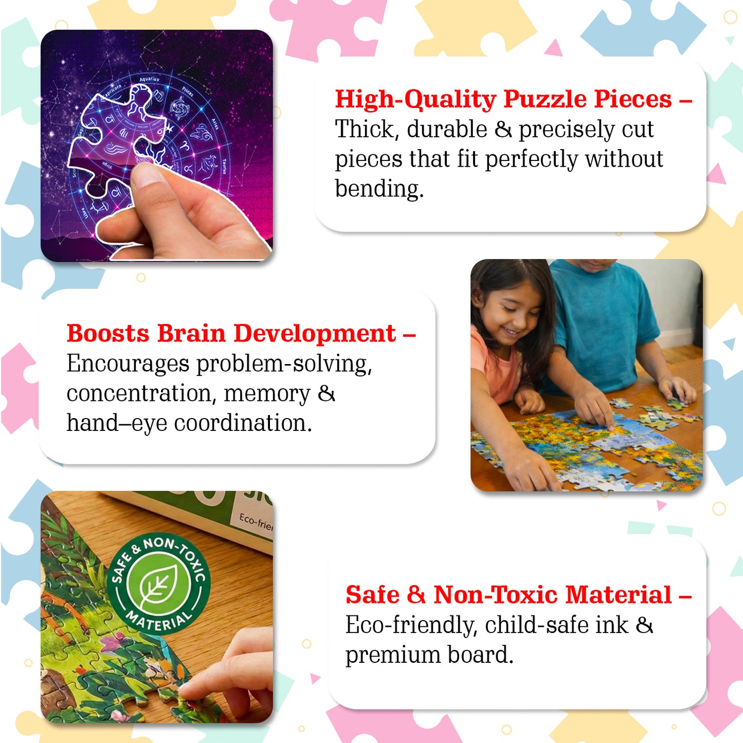 Zodiac Jigsaw Puzzle - Wall art decoration & gift packaging