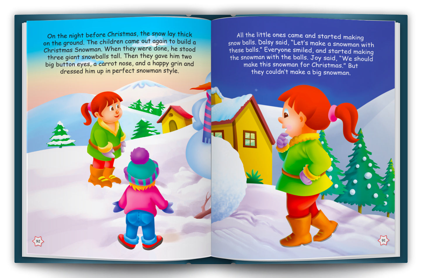 Christmas Stories | Illustrated Christmas Story Book for Early Readers | Holiday Tales for Kids