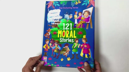 121 Moral Value Stories | Illustrated Bedtime Story Book for Kids