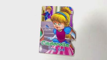 Cindrella story board book | Shaped Story Board Book for Kids
