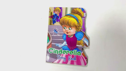 Cindrella story board book | Shaped Story Board Book for Kids