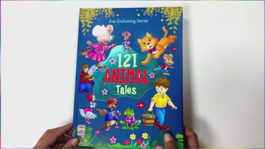 121 Animal Tales Stories | Illustrated Animal Story Book for Kids