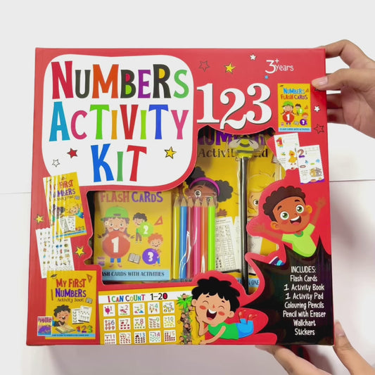 Numbers Activity Kit 123 | Early Learning Kit for Kids 3+
