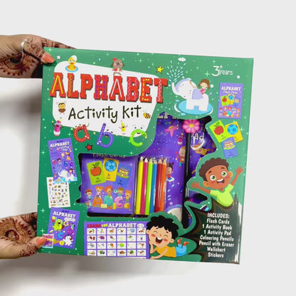 Alphabet Activity Kit | Early Learning Kit for Kids 3+
