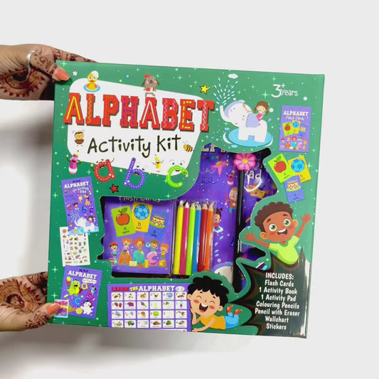 Alphabet Activity Kit | Early Learning Kit for Kids 3+